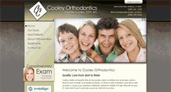 Desktop Screenshot of cooleyorthodontics.com